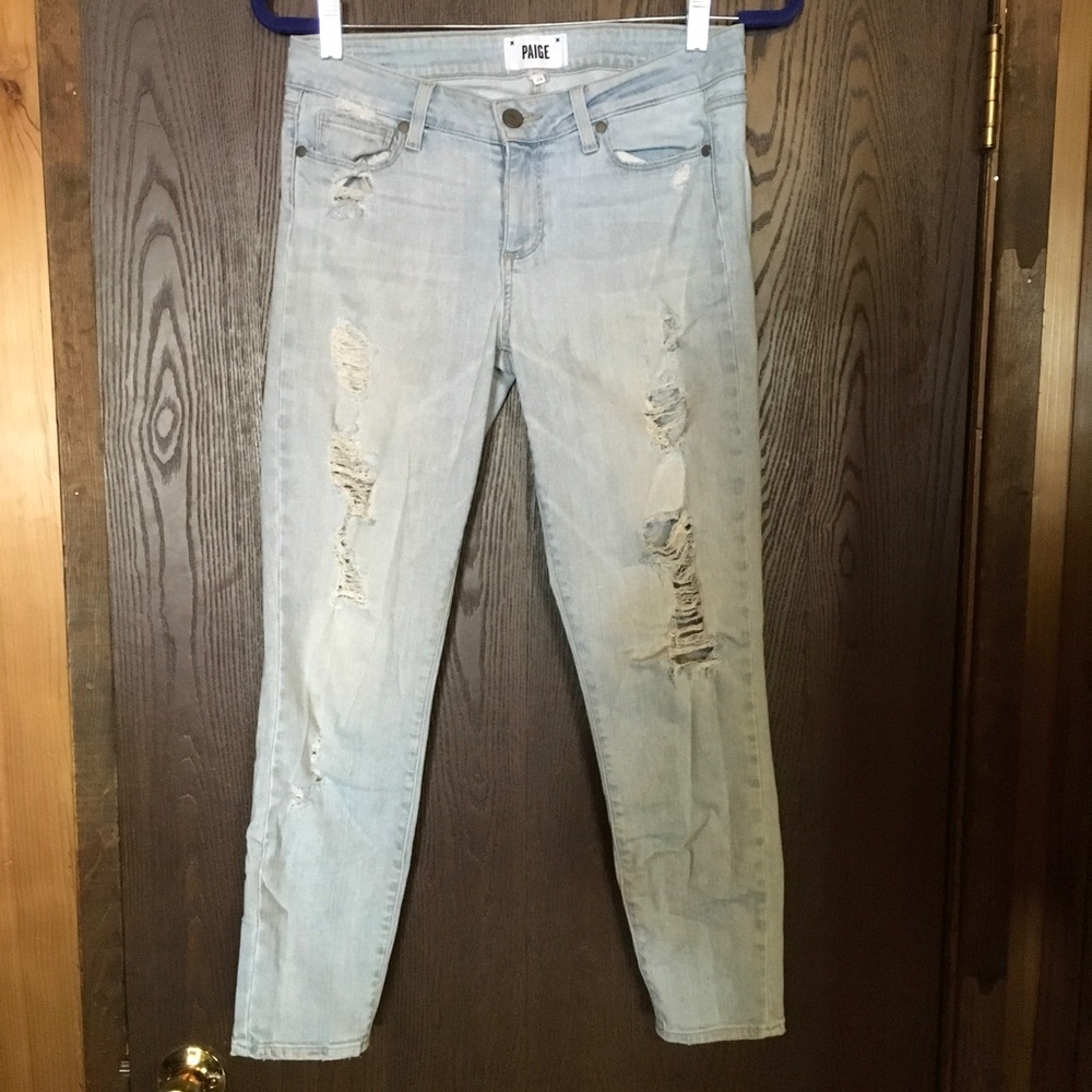 PAIGE Cropped Jeans